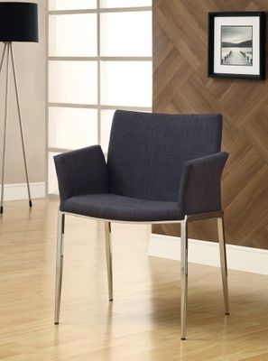 Charcoal Upholstered Dining Chair - Set of 2 - 120722