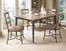 Charleston 5-Piece Rectangle Wood Dining Set with Ladder Back Chairs - Hillsdale Furniture - 4670DTBRC5