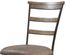 Charleston 5-Piece Rectangle Wood Dining Set with Ladder Back Chairs - Hillsdale Furniture - 4670DTBRC5