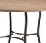 Charleston 5-Piece Round Wood and Metal Dining Set with X Back Chairs - Hillsdale Furniture - 4670DTBC2