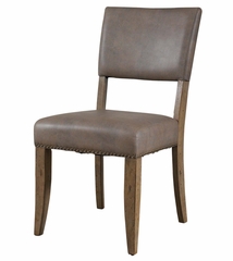 Charleston 5-Piece Round Wood Dining Set with Parson Chairs - Hillsdale Furniture - 4670DTBWC4