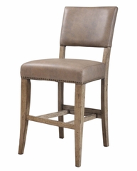 Charleston 7-Piece Counter Height Rectangle Wood Dining Set with Parson Stools - Hillsdale Furniture - 4670CTBRS47