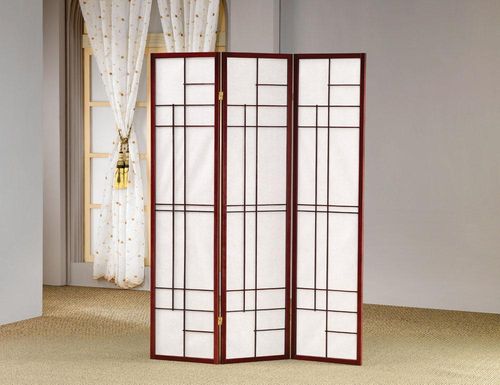 Cherry 3 Panel Folding Screen - 900110