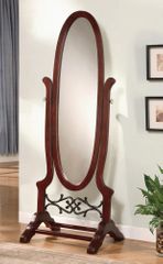Cherry Cheval Oval Mirror - 900466