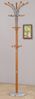 Cherry Coat Rack with Marble Base - Nata - 12269