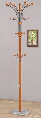 Cherry Coat Rack with Marble Base - Nata - 12269