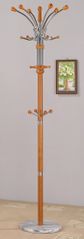 Cherry Coat Rack with Marble Base - Nata - 12269