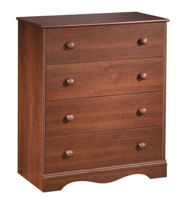 Chest - 4 Drawer Chest in Royal Cherry - South Shore Furniture - 3646034