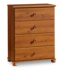 Chest - 4 Drawer Chest in Sunny Pine - South Shore Furniture - 3642034
