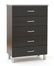 Chest - 5-Drawer Chest in Black Onyx/Charcoal - South Shore Furniture - 3127035