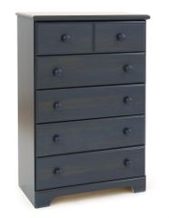 Chest - 5-Drawer Chest in Blueberry - South Shore Furniture - 3294035