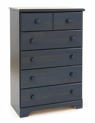 Chest - 5-Drawer Chest in Blueberry - South Shore Furniture - 3294035