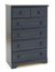 Chest - 5-Drawer Chest in Blueberry - South Shore Furniture - 3294035