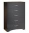 Chest - 5-Drawer Chest in Chocolate - South Shore Furniture - 3159035