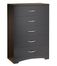 Chest - 5-Drawer Chest in Chocolate - South Shore Furniture - 3159035
