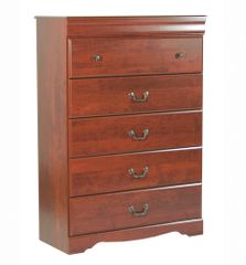 Chest - 5 Drawer Chest in Classic Cherry - South Shore Furniture - 3168035