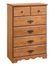 Chest - 5-Drawer Chest in Country Pine - South Shore Furniture - 3232035