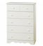Chest - 5-Drawer Chest in Vanilla Cream - South Shore Furniture - 3210035