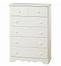 Chest - 5-Drawer Chest in Vanilla Cream - South Shore Furniture - 3210035