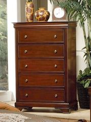 Chest - Versailles Chest in Deep Mahogany - Coaster - 201485