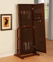 Cheval Jewelry Wardrobe - "Marquis Cherry" - Powell Furniture - 508-551