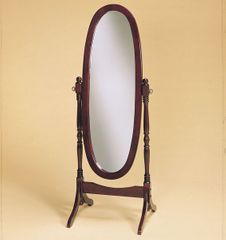 Cheval Mirror - "Heirloom Cherry" - Powell Furniture - 978