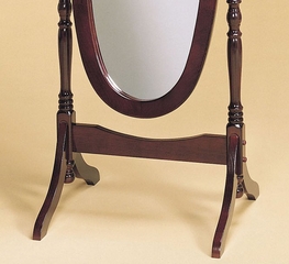 Cheval Mirror - "Heirloom Cherry" - Powell Furniture - 978