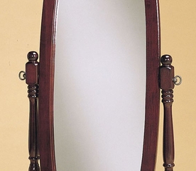 Cheval Mirror - "Heirloom Cherry" - Powell Furniture - 978