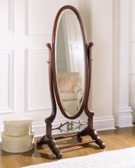 Cheval Mirror - "Heirloom Cherry" - Powell Furniture - 998-773