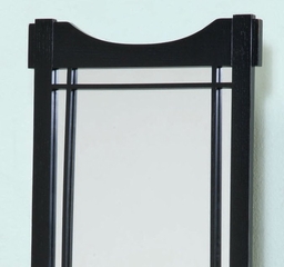 Cheval Mirror - "Mission Black" - Powell Furniture - 295-773