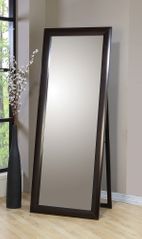 Cheval Mirror - Phoenix Floor Mirror in Rich Deep Cappuccino - Coaster - 200417
