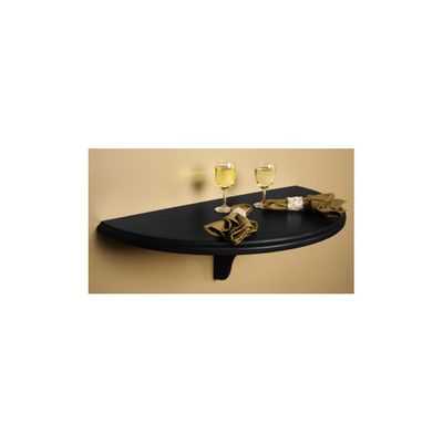 Chicago Wall Table in Black - American Hertiage - AH-610005BLK