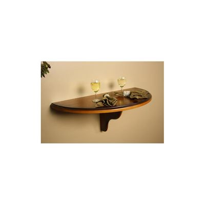 Chicago Wall Table in Vintage Oak - American Hertiage - AH-610005VO
