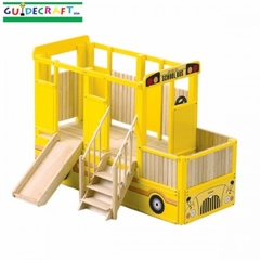 Child Playhouse - Bus Playtime Loft - Guidecraft - G82101