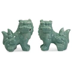 Choo Foo Dogs (Set of 2) - IMAX - 34073-2