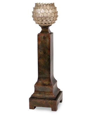 CK Small Firefly Artichoke Candlestick - IMAX - 1492