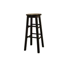 Classic Bar Stool in Black - Set of 2 - American Hertiage - AH-124803BLK