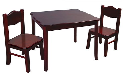 Classic Espresso Table and Chairs Set - Guidecraft - G86202