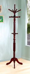 Coat Rack in Dark Walnut - Coaster