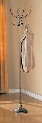 Coat Rack in Silver - Coaster
