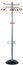 Coat Rack - Wavy Coat Rack - Alba - ABAPMWAVE