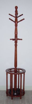 Coat Rack with Umbrella Stand in Oak - Coaster