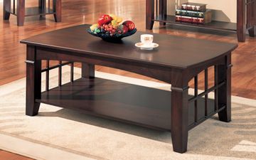 Coffee Table in Cherry - Coaster