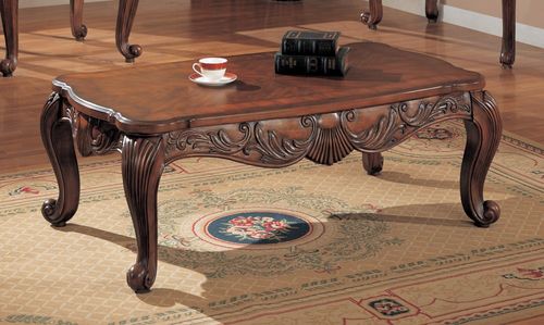 Coffee Table in Deep Brown - Coaster
