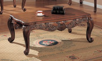 Coffee Table in Deep Brown - Coaster