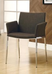 Coffee Upholstered Dining Chair - Set of 2 - 120721