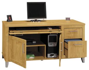 Computer Credenza 60" - Somerset Collection - Bush Office Furniture - WC81429-03