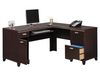 Computer Desk L Shape  - Tuxedo Collection - Bush Office Furniture - WC21830-03