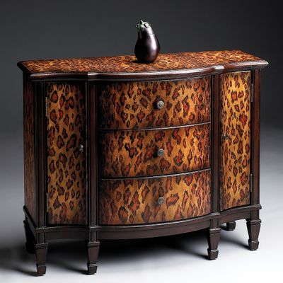 Console Cabinet in Leopard Spots - Butler Furniture - BT-0674182