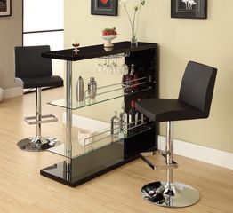 Contemporary Bar Set with Stools - 100165